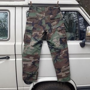 Camo Cargos